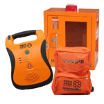 ערכה משתלמת לדפיברילטור לייף ליין + ארון + ציוד מע"ר נלווה
