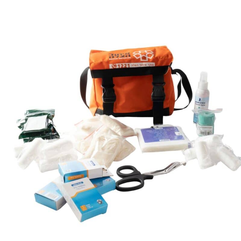 תיק עזרה ראשונה עד 100 עובדים - תקן משרד התמת איחוד הצלה